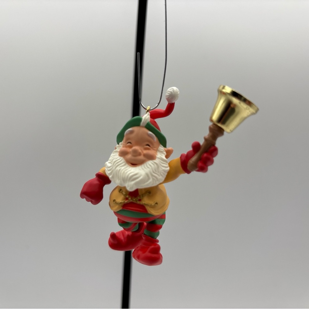 Hallmark Keepsake Ornament Collector’s Club 2000 Bell-Bearing Elf Handcrafted